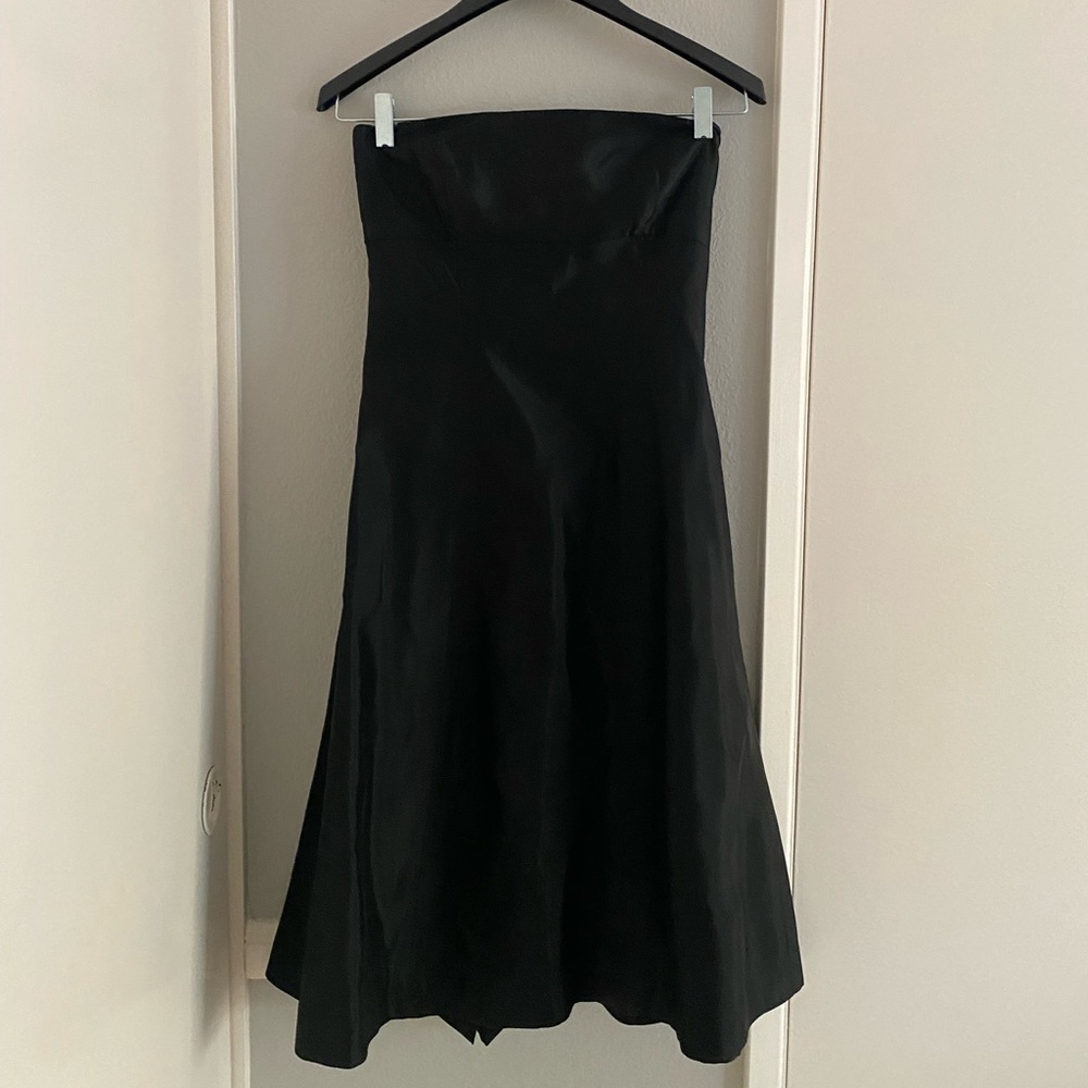 VINTAGE BLACK CORSET VERA WANG DRESS